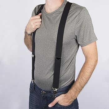 Amazon | Dickies ディッキーズ メンズ サスペンダー ブラック